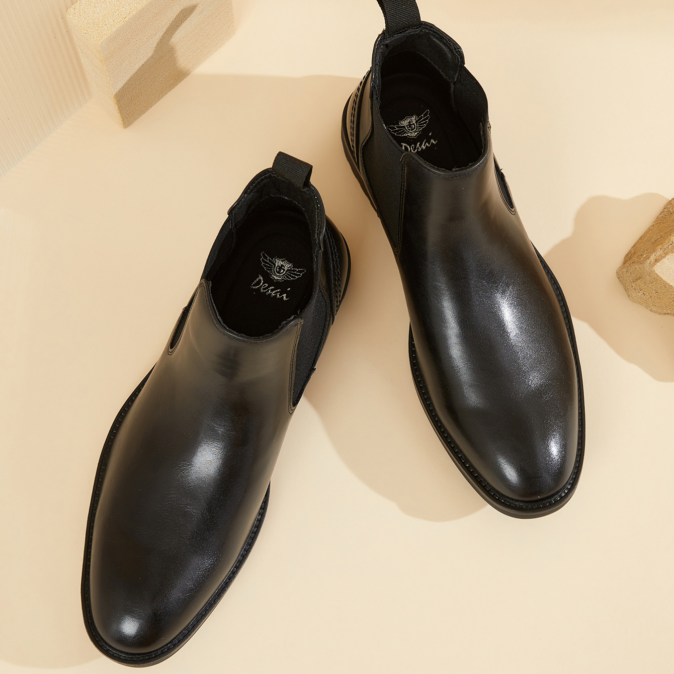 Men Leather Chelsea Boots Slip - Men'S Style Formal Wear review and price