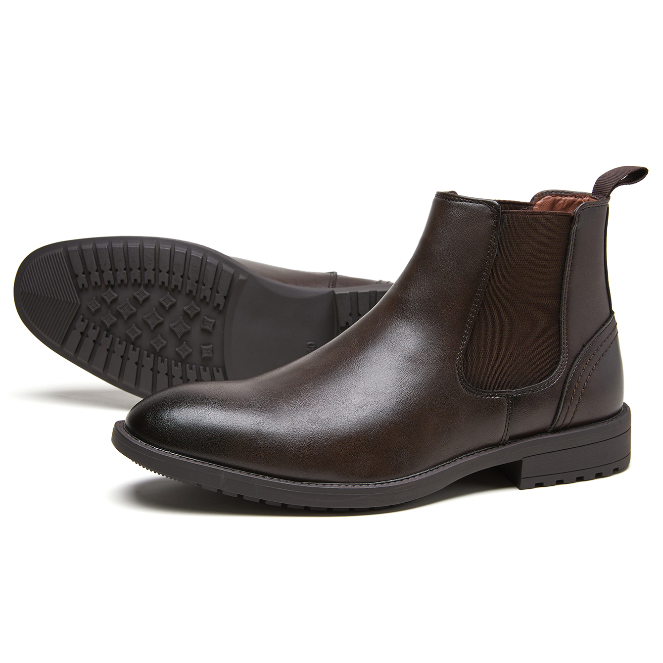 Men Leather Chelsea Boots Slip - Men'S Style Formal Wear review and price