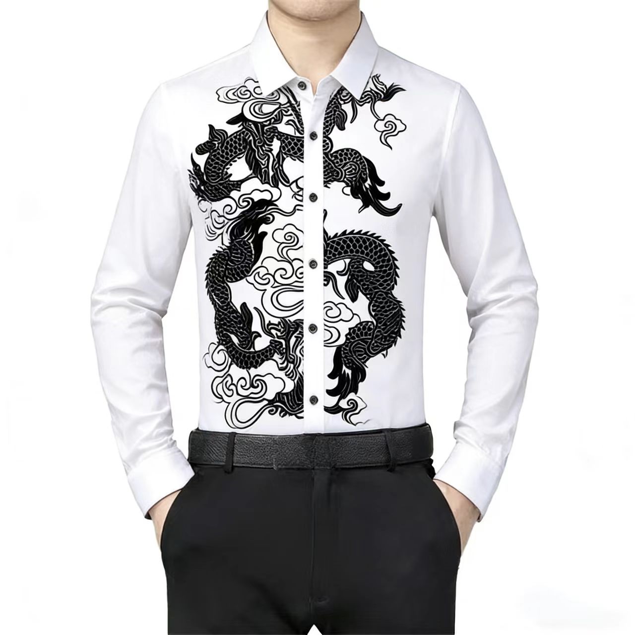 Men's long sleeve shirt Chines - Men'S Style Formal Wear review and price