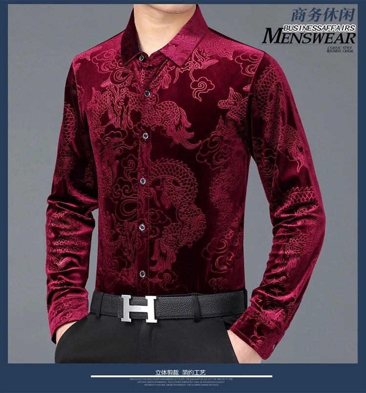 Men's long sleeve shirt Chines - Men'S Style Formal Wear review and price