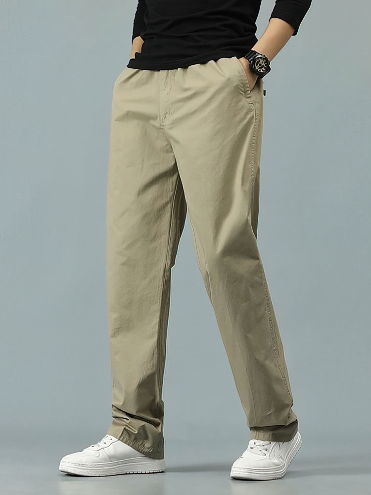100% Cotton Straight Casual Pa - Men'S Formal Wear For Office review and price
