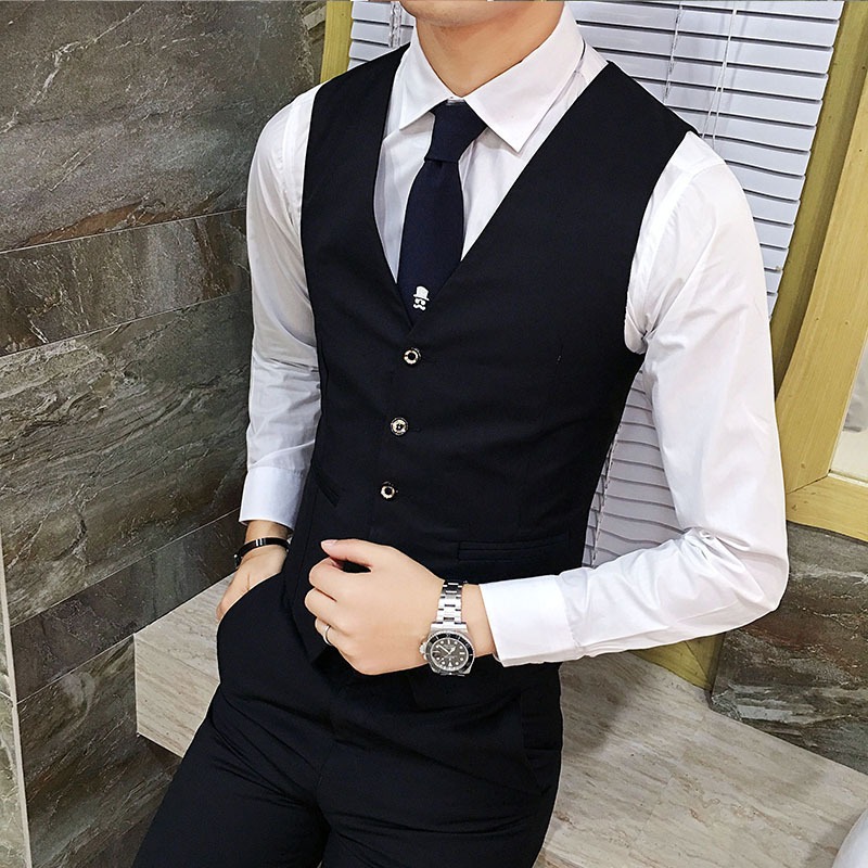 Men British Slim Fit Suit Vest - Men'S Formal Wear For Office review and price