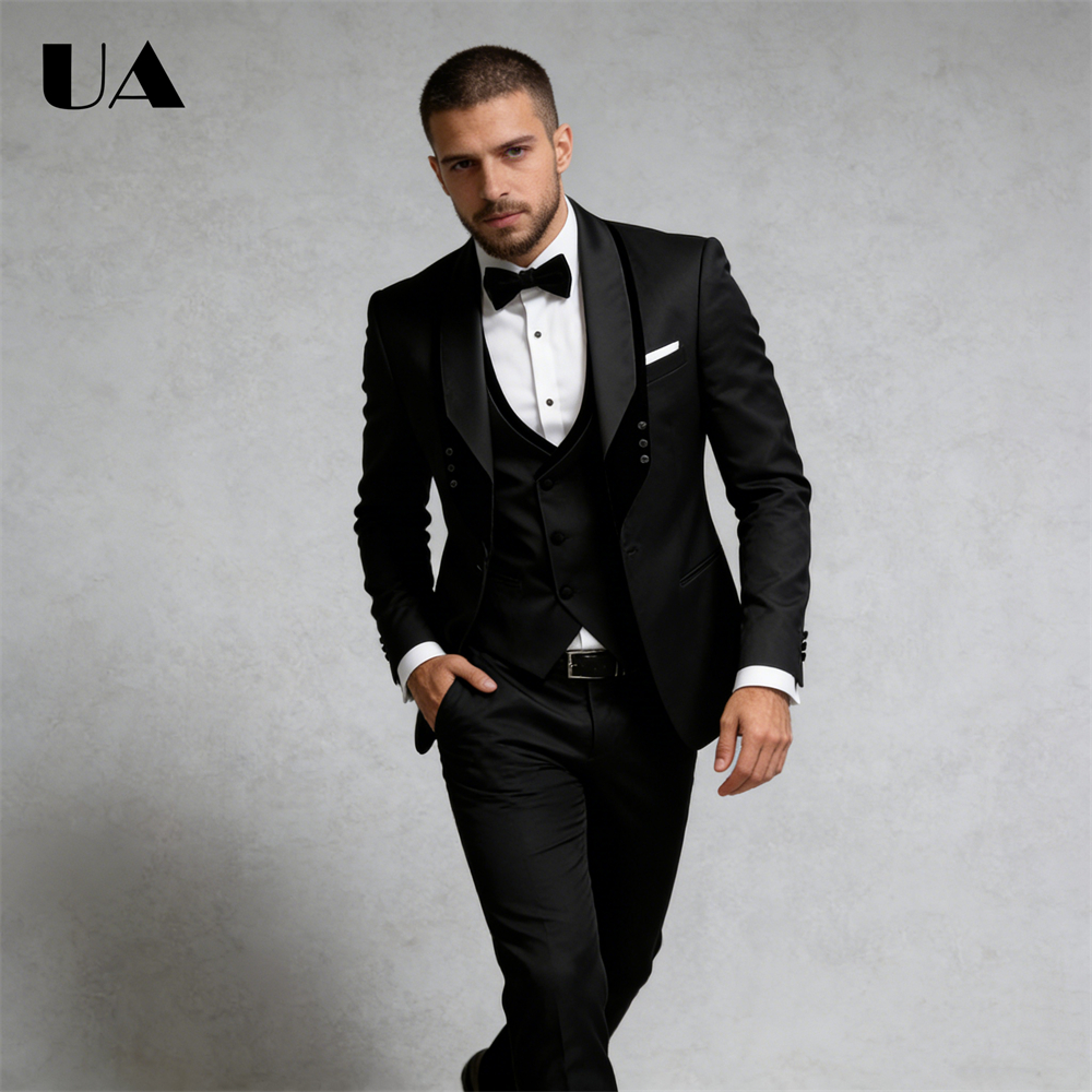 Fashionable Black Suit Set, Me - Men'S Formal Attire review and price