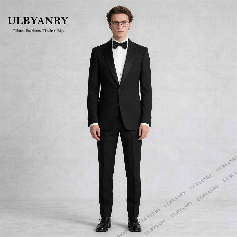 ULBYANRY Classic Black Tie Par - Men'S Formal Attire review and price