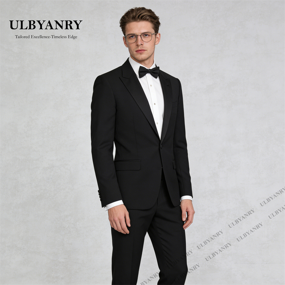 ULBYANRY Classic Black Tie Par - Men'S Formal Attire review and price