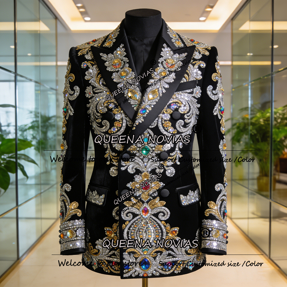 Exquisite Diamond Crystals Gro - Men'S Formal Attire review and price