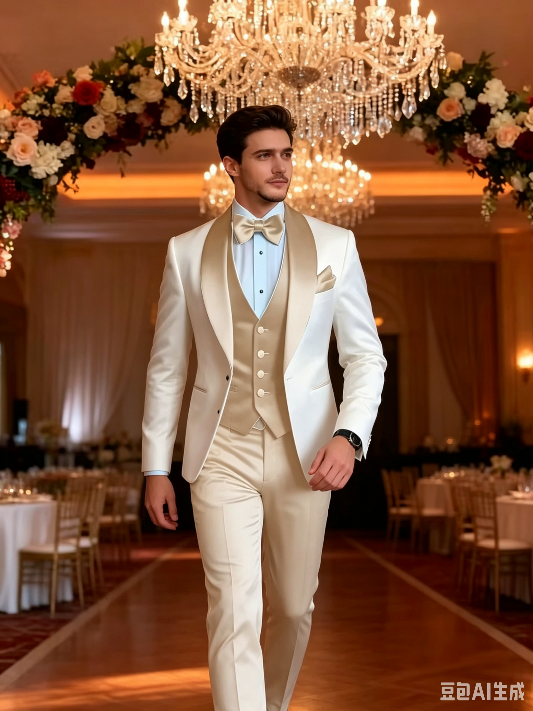 Elegant Khaki Tuxedo Suit for  - Men'S Formal Attire review and price