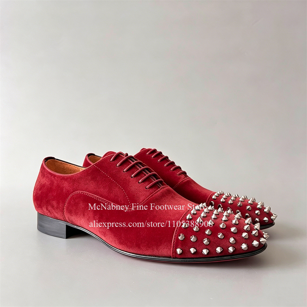 Spike Studs Leather Dress Shoe - Men'S Style Formal Wear review and price