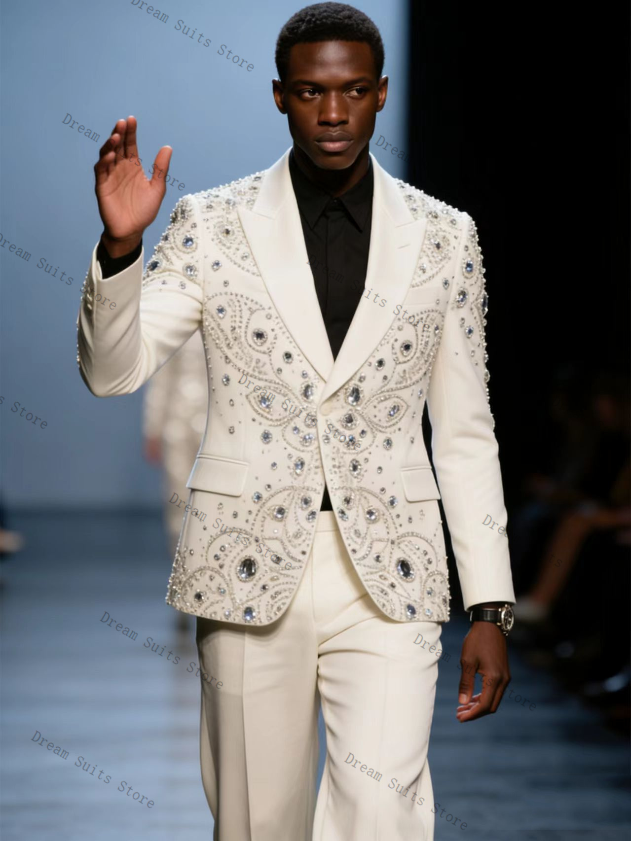 Luxury Crystals Men Suit Set 2 - Men'S Luxury Formal Wear review and price
