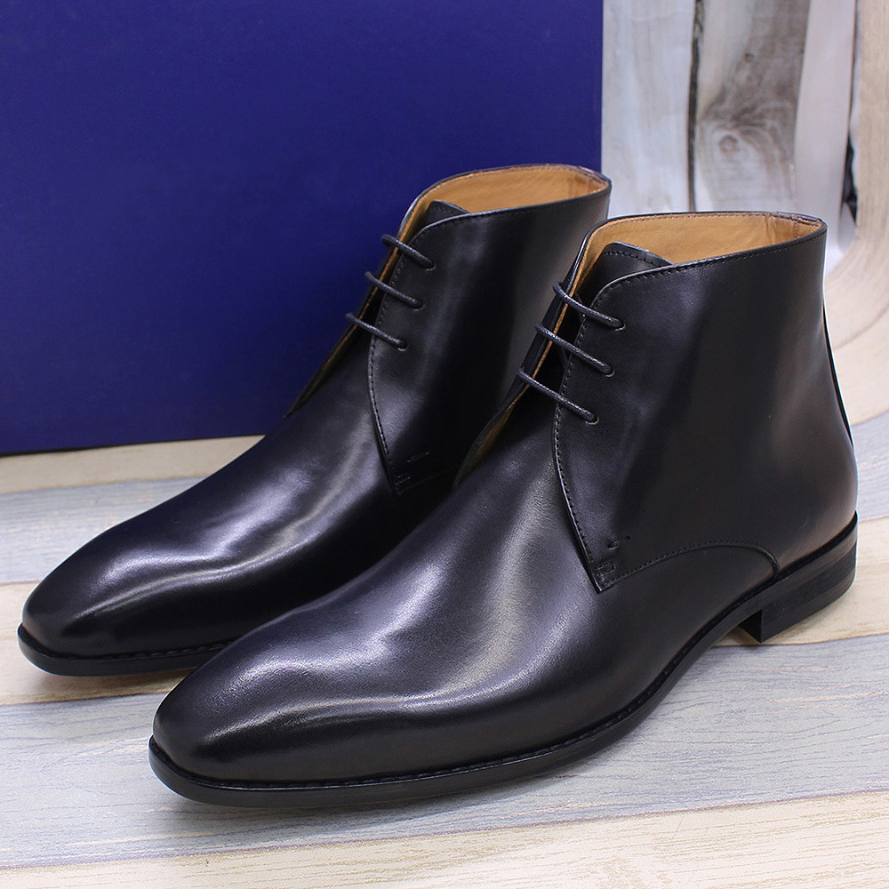 New Fashion Handmade Men's Cas - Men Formal Wear With Boots review and price