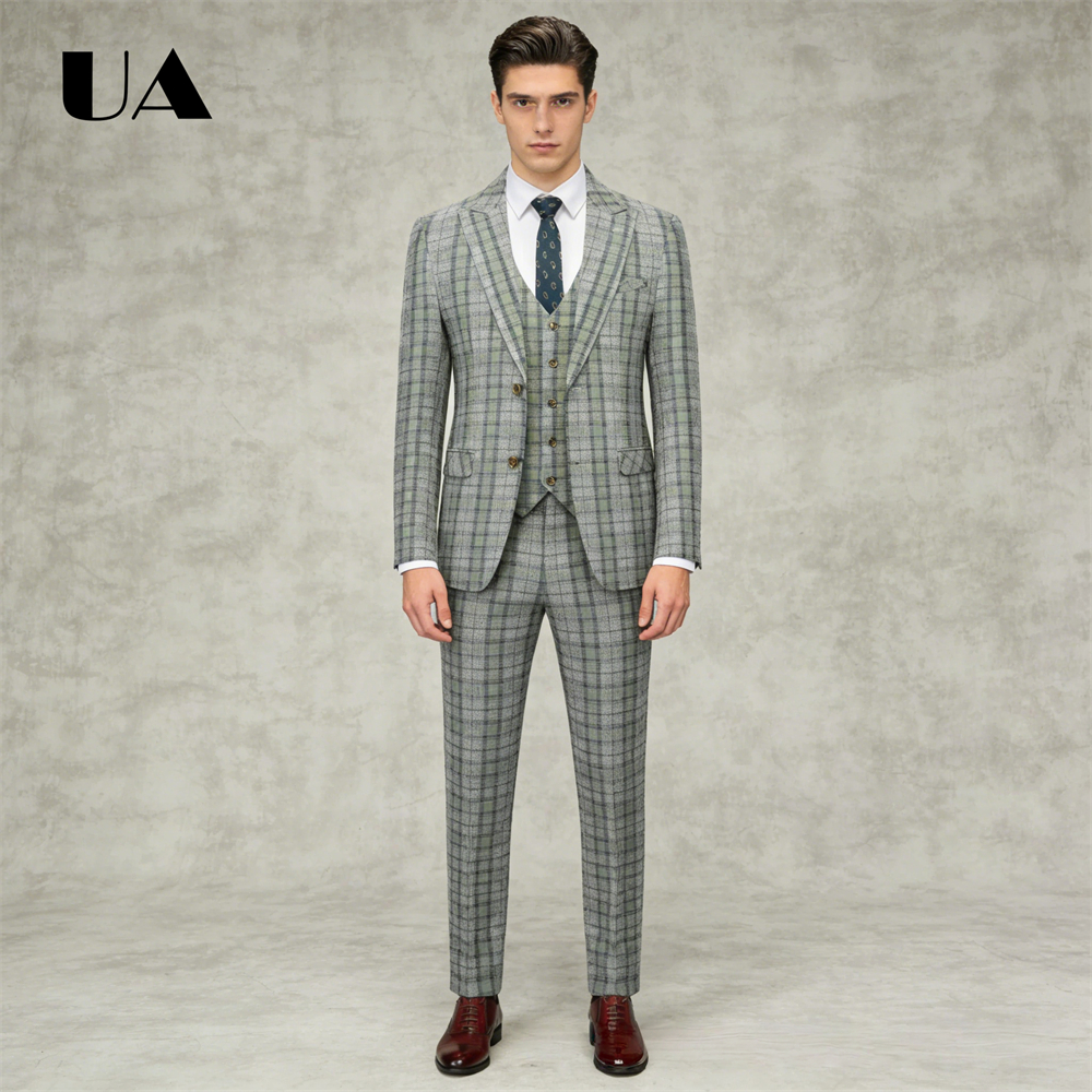 ULBYANRY Green Checkered Men's - Men'S Formal Attire review and price
